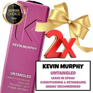 BNWT 2X KEVIN MURPHY Untangled Leave In Conditioning Detangler